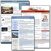 Newsletter Template Collage